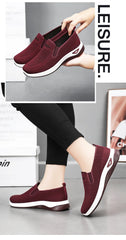 Women’s Breathable Sports Sneakers – Lightweight Anti-Slip Walking Shoes