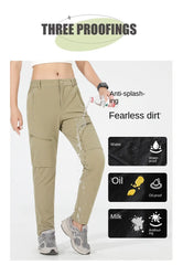 Unisex Quick-Dry Outdoor Hiking Pants – Waterproof & Breathable