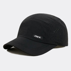Unisex Short-Brim Baseball Cap – Lightweight Summer Duckbill Hat