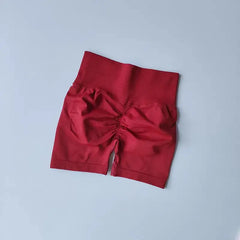 Women’s High-Waist Breathable Yoga Shorts