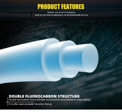 SeaKnight MANSTER T2 Fluorocarbon Fishing Line – 100M