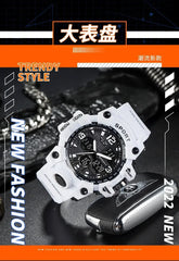 Teenage Men’s Glow Sports Watch – Trendy Electronic LED Watch