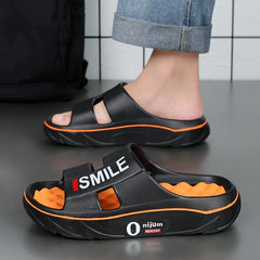 Men’s Massage Slippers – Soft Summer Indoor & Outdoor Slides