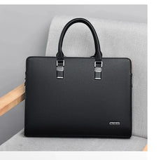 MOTAORA Genuine Leather Laptop Briefcase (14–15.6")