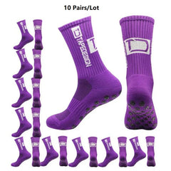 Unisex Non-Slip Sports Socks – Mid-Calf Football & Training