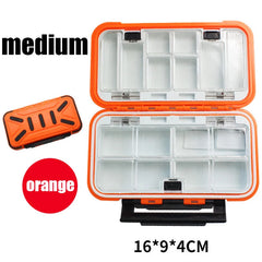 Waterproof Double-Sided Fishing Tackle Box – Multifunctional Hook & Bait Storage Organizer