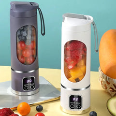 Portable Wireless USB Mini Juicer Blender 450ml Fruit Mixer Cup