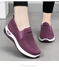Women’s Breathable Sports Sneakers – Lightweight Anti-Slip Walking Shoes