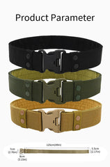 Quick Release Tactical Belt – Men’s Military Combat Outdoor Training Belt