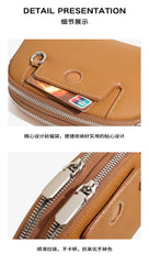 Genuine Leather Women’s Small Crossbody Shoulder Bag