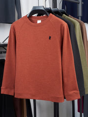 Luxury Embroidered Men’s Round-Neck Pullover
