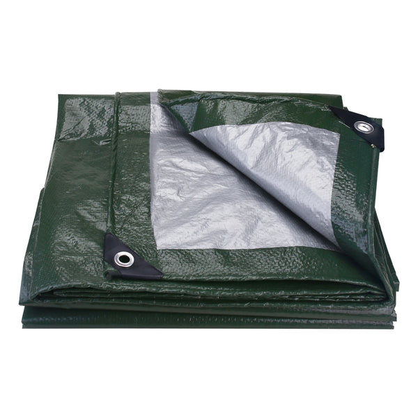 Large Waterproof Camping Tarp – Outdoor Rain Cover & Sun Shelter Canopy