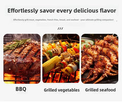 Portable Stainless Steel BBQ Grill Kit