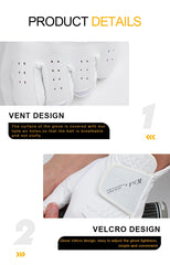 Men’s Golf Gloves – Non-Slip, Breathable, Left Hand