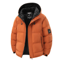 Men’s Winter Windproof Thick Hooded Parka