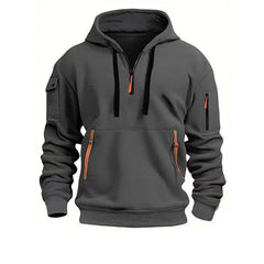 Unisex Drop-Shoulder Hooded Sweatshirt – Loose Fit Casual Pullover (S–XXXL)