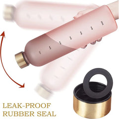1L Motivational Sports Water Bottle – Portable & Reusable
