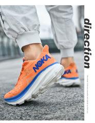 Men & Women Carbon Plate Running Shoes – Lightweight Breathable Athletic Sneakers