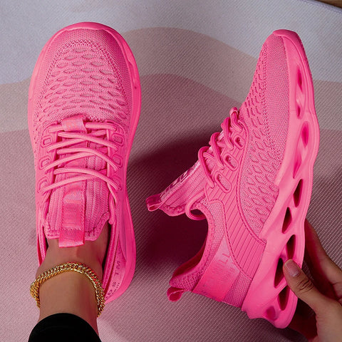 Women’s Fashion Platform Sneakers – Sport Running Flats