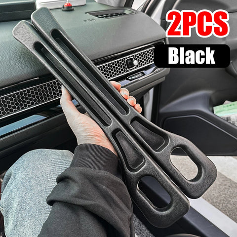 Universal Car Seat Gap Filler & Leak-Proof Storage Strip