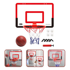 Adjustable Kids Indoor Basketball Hoop – Wall-Mounted Safe Play Set