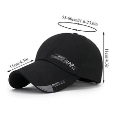 Outdoor Sunscreen Canvas Baseball Cap – Unisex
